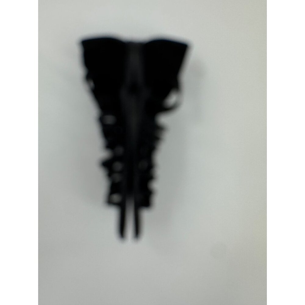 Eileen Fisher Rato Black Strappy Open Toe Flat Sandals Size 7 - Picture 7 of 7